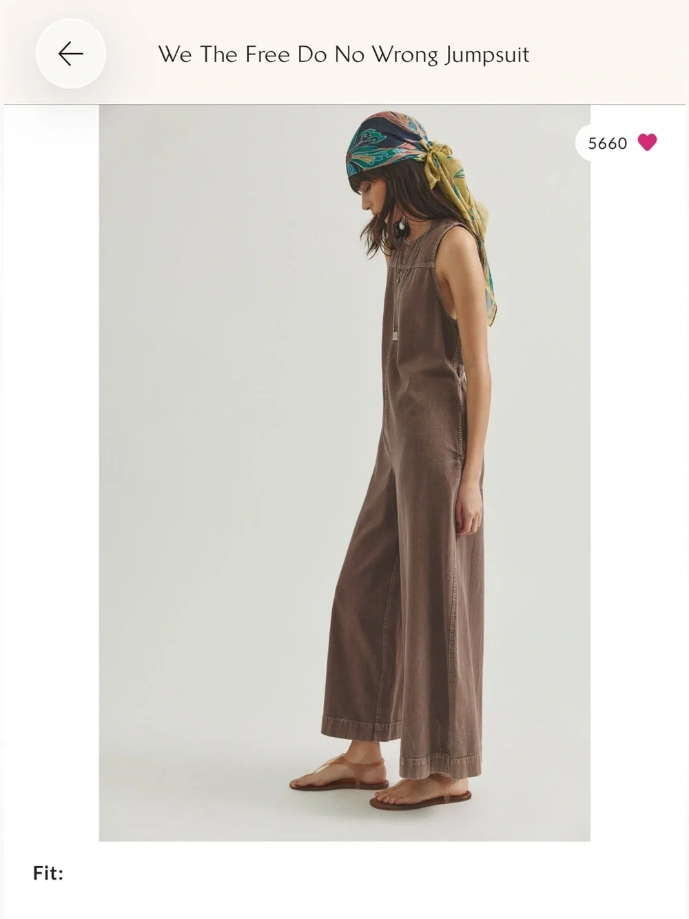 Free People Jumpsuit